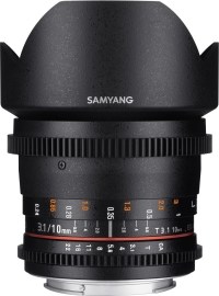 Samyang 10mm T3.1 VDSLR ED AS NCS CS Sony