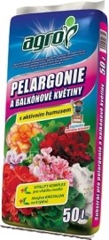 Agro CS Substrát pre pelargónie a iné balkónové kvety 50l