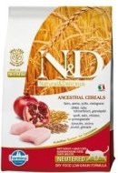 ND Low Grain Cat Neutered Chicken & Pomegranate 5kg - cena, srovnání