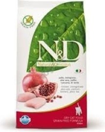 ND Grain Free Cat Kitten Chicken & Pomegranate 10kg