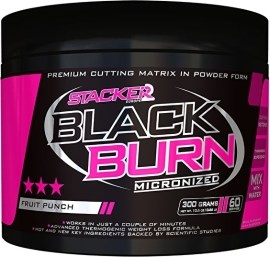 Stacker2 Black Burn Micronized 300g