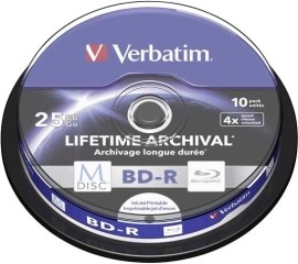 Verbatim 43825 BD-R 25GB 10ks