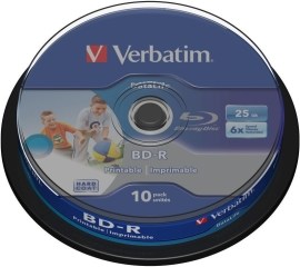 Verbatim 43804 BD-R 25GB 10ks