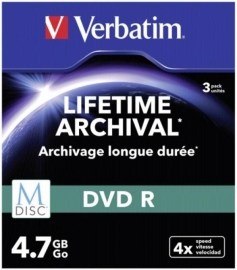 Verbatim 43826 DVD-R 4.7GB 3ks