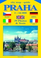 City map - guide PRAHA 1:16 000 (čeština, angličtina, italština, němčina, francozština) - cena, srovnání