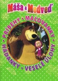 Máša a medveď - Kniha hier a zábavy na celý rok
