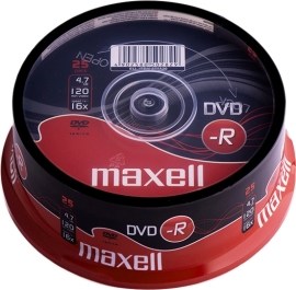Maxell DVD-R 4.7GB 25ks