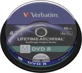 Verbatim 43824 DVD-R 4.7GB 10ks