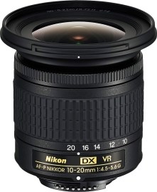 Nikon AF-P 10-20mm f/4.5-5.6G DX VR