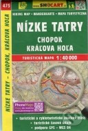 Nízke Tatry, Chopok, Kráľova Hoľa 1:40T turistická mapa 475 - cena, srovnání