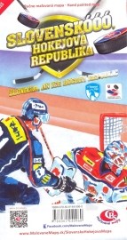 Slovensko - Hokejová republika - hokejová mapa