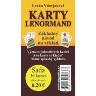 Karty - Lenormand karty brožúrka - cena, srovnání