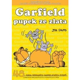 Garfield pupek ze zlata