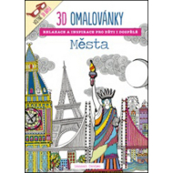 3D omalovánky: Města - cena, srovnání