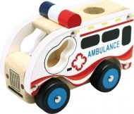 Bino Drevené auto ambulancie - cena, srovnání