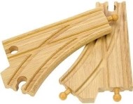 Bigjigs Vláčikodráhy - Standartní výhybky 2ks - cena, srovnání