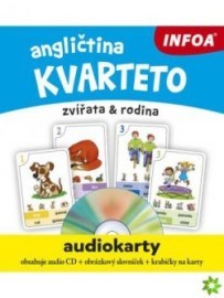 Angličtina - Audiokarty - Kvarteto + CD
