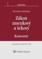 Zákon zmenkový a šekový - Komentár - cena, srovnání
