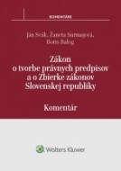 Zákon o tvorbe právnych predpisov a o Zbierke zákonov SR - komentár - cena, srovnání