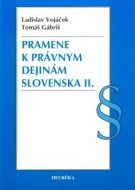 Pramene k právnym dejinám Slovenska II. - cena, srovnání