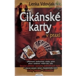 Cikánske karty v praxi (36 karet + kniha)
