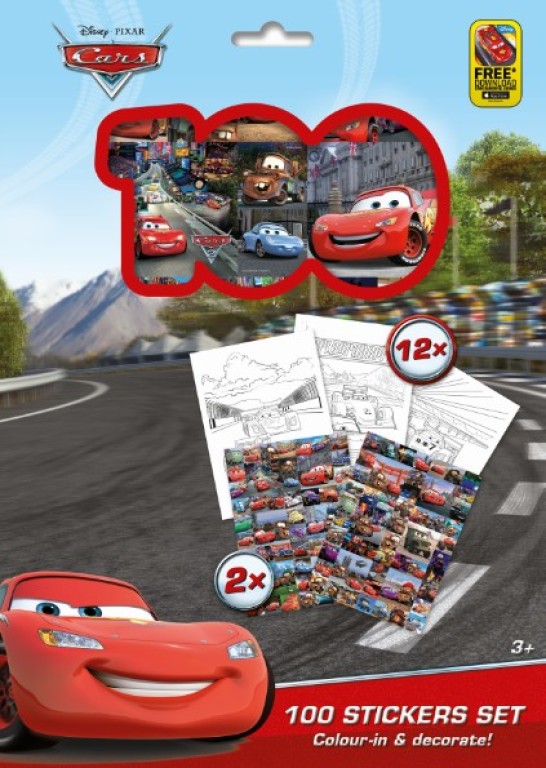Autorama Sticker 100 Stickers Set Auta | Pricemania