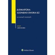 Judikatúra Súdneho dvora EÚ vo veciach trestných - cena, srovnání