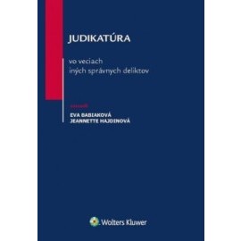 Judikatúra vo veciach iných správnych deliktov