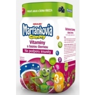 Walmark Marťankovia Gummy Vitamíny s Bazou čiernou 50ks - cena, srovnání