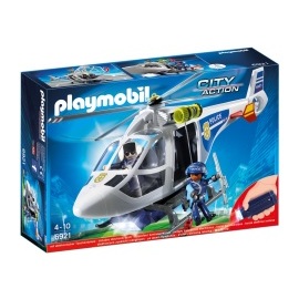 Playmobil 6921 Policajná helikoptéra s LED svetlometom