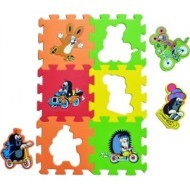 Alltoys Penové puzzle Krtek 6ks - cena, srovnání