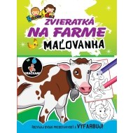 Maľovanka so 6 hračkami - Zvieratká na farme - cena, srovnání