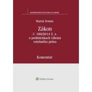 Zákon č. 180/2014 Z.z. o podmienkach výkonu volebného práva - cena, srovnání