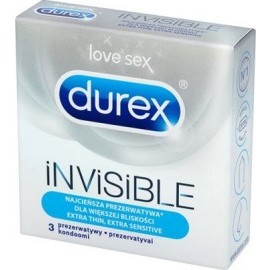 Durex Invisible Extra Sensitive 3ks