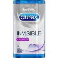 Durex Invisible Extra Thin 10ks - cena, srovnání