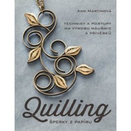 Quilling, šperky z papíru