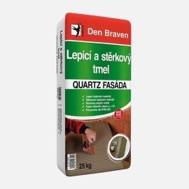 Den Braven Lepiaci a stierkový tmel Quartz fasáda 25kg