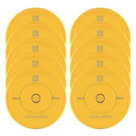 Capital Sports Nipton Bumper Plates 15kg