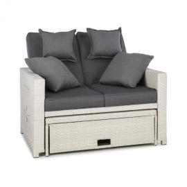 Blumfeldt Rattan Lounge Sofa
