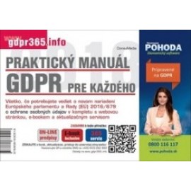 Praktický manuál GDPR pre každého