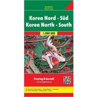 Korea Sever - Juh mapa 1:800T FB 2 vydanie - cena, srovnání