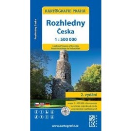 Rozhledny Česka 1:500 000 2. vydání