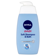 Nivea Baby Soft Shampoo & Bath 500ml - cena, srovnání