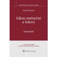 Zákon směnečný a šekový - Komentář - 2. vydání s překladem zákona do angličtiny a němčiny - cena, srovnání