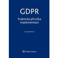 GDPR - Praktická příručka implementace - cena, srovnání