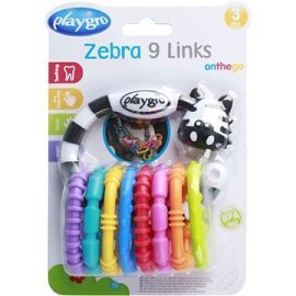 Playgro Zebra s krúžkami nová