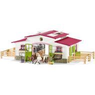 Schleich 42344 Stáj s koňmi a příslušenstvím v pastelových barvách - cena, srovnání