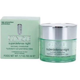 Clinique Superdefense Night Recovery Moisturizer Combination To Oily Skin 50ml