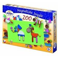 Detoa  Drevené hračky – Magnetické puzzle ZOO - cena, srovnání