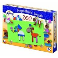 Detoa Drevené hračky – Magnetické puzzle ZOO - cena, srovnání